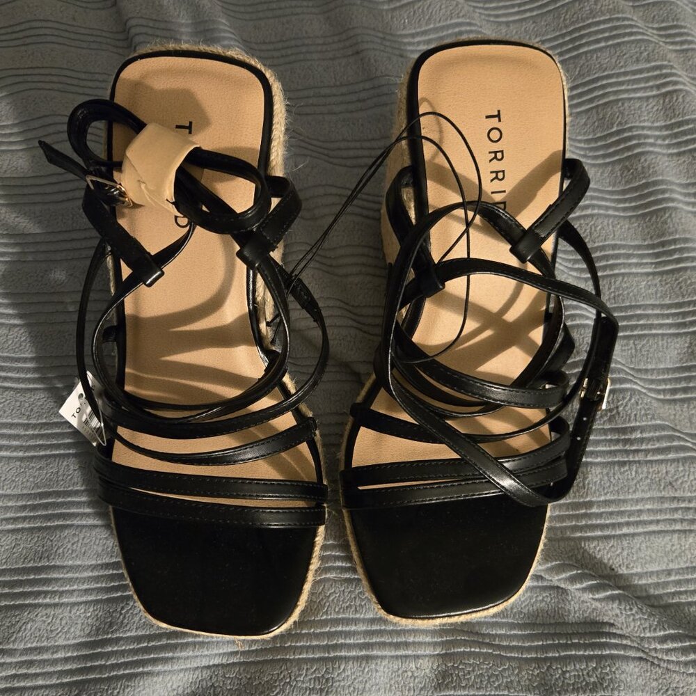 Laceup Strappy Platform Wedge (WW)